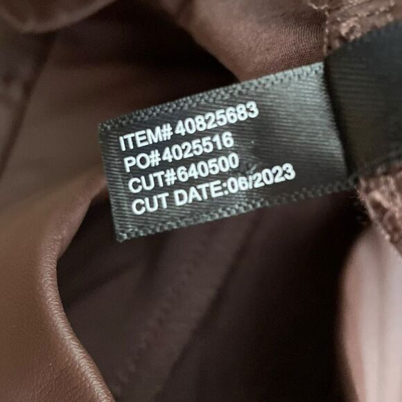 Torrid Full Length Signature Waist Faux Leather Slim Boot Legging Womens 1X - Picture 9 of 12